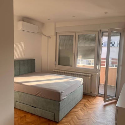 Rental of a spacious 2-room apartment, 67 m², in the city center of Belgrade, Serbia